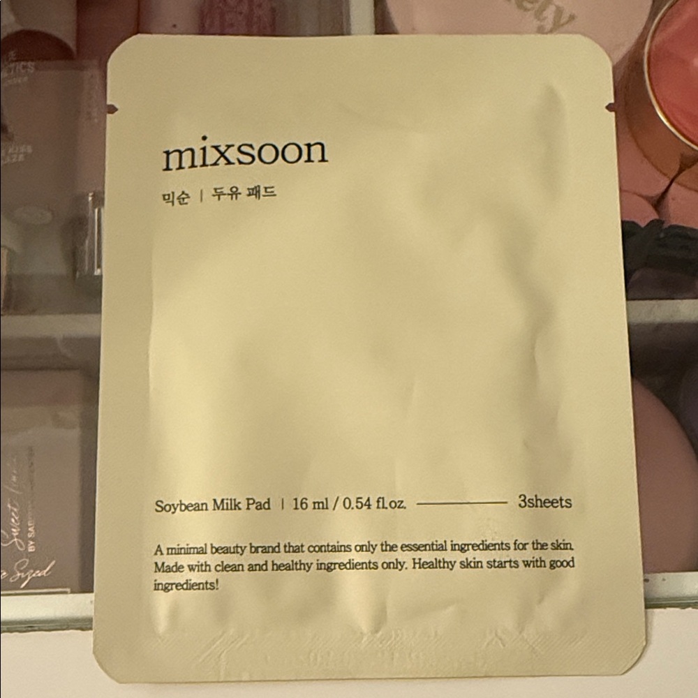 Mixsoon Soybean Milk Pad 3 Sheets